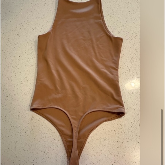 Abercrombie Double Layered
Seamless Scuba Tan Bodysuit - Picture 6 of 6